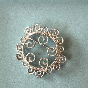 Sarah Coventry "Silvery Mist" brooch, originally released in 1971.
